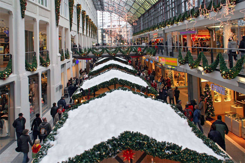 Weihnachtsmarkt in der Galerie Weihnachtsmarkt in der Galerie