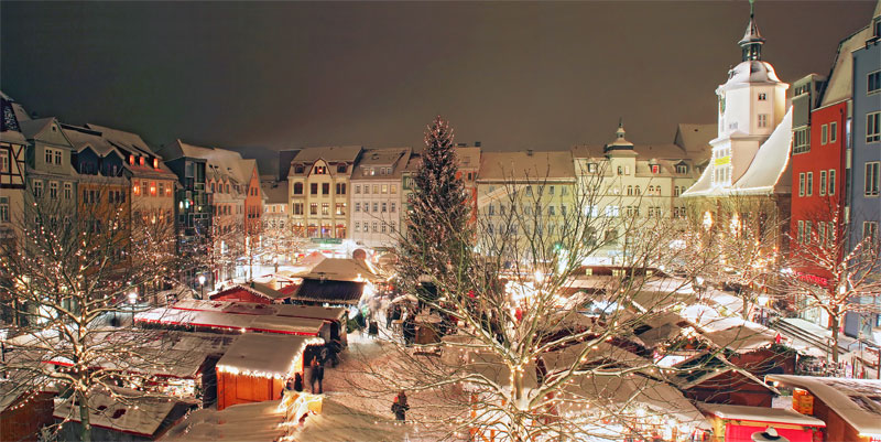 Weihnachtsmarkt in Jena Weihnachtsmarkt in Jena