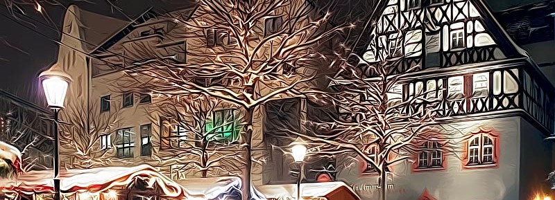 Der Weihnachtsmarkt 2011 in Jena ist eröffnet