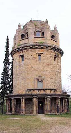 Der Bismarckturm in Jena