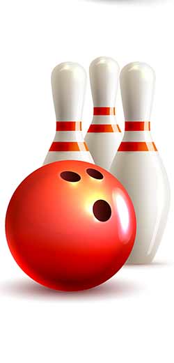 Bowling spielen