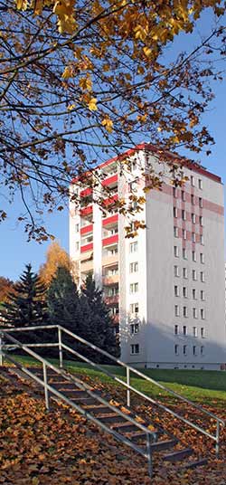 Hochhaus in Jena-Nord