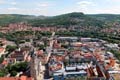 Innenstadt Jenas von oben
