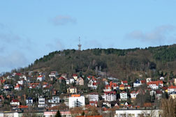 Blick vom Jentower auf den Landgrafen