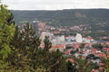 Blick vom Landgrafen auf das Zentrum von Jena