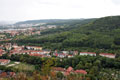 Blick vom Landgrafen auf das Zentrum von Jena