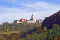 Herbstfarben der Burg