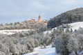 Winterliche Leuchtenburg