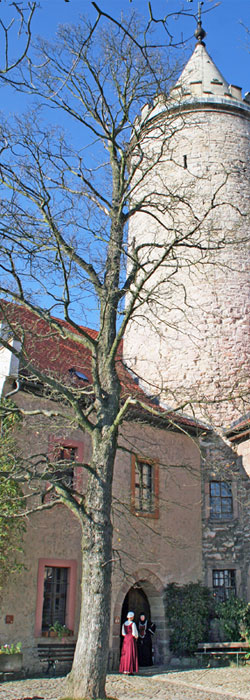 Der Bergfried der Leuchtenburg
