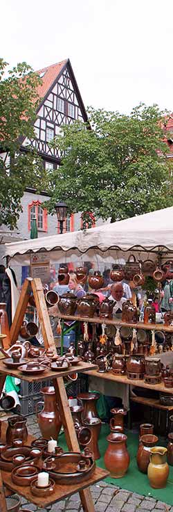 Der Töpfermarkt in Jena