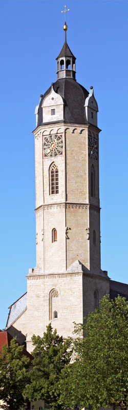 Turm der Stadtkirche St. Michael