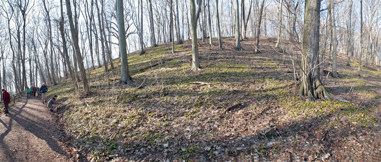 Herbstliches Panorama in den Fuchslöchern